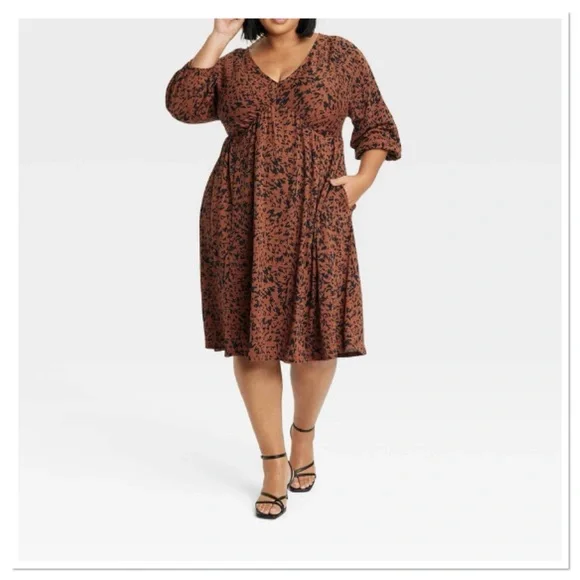 sachin and babi light blue dress Gathered Empire Waist Maxi Cherry Merlot / Medium main image 1